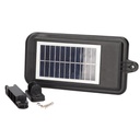 Farola solar LED Bajura con sensor crepuscular y movimiento 14W 6500K Negro