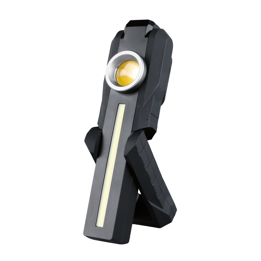 Linterna de trabajo LED COB 5W recargable - 6u caja exp