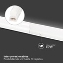 Regleta T5 LED Belo 870mm 12W 4000K