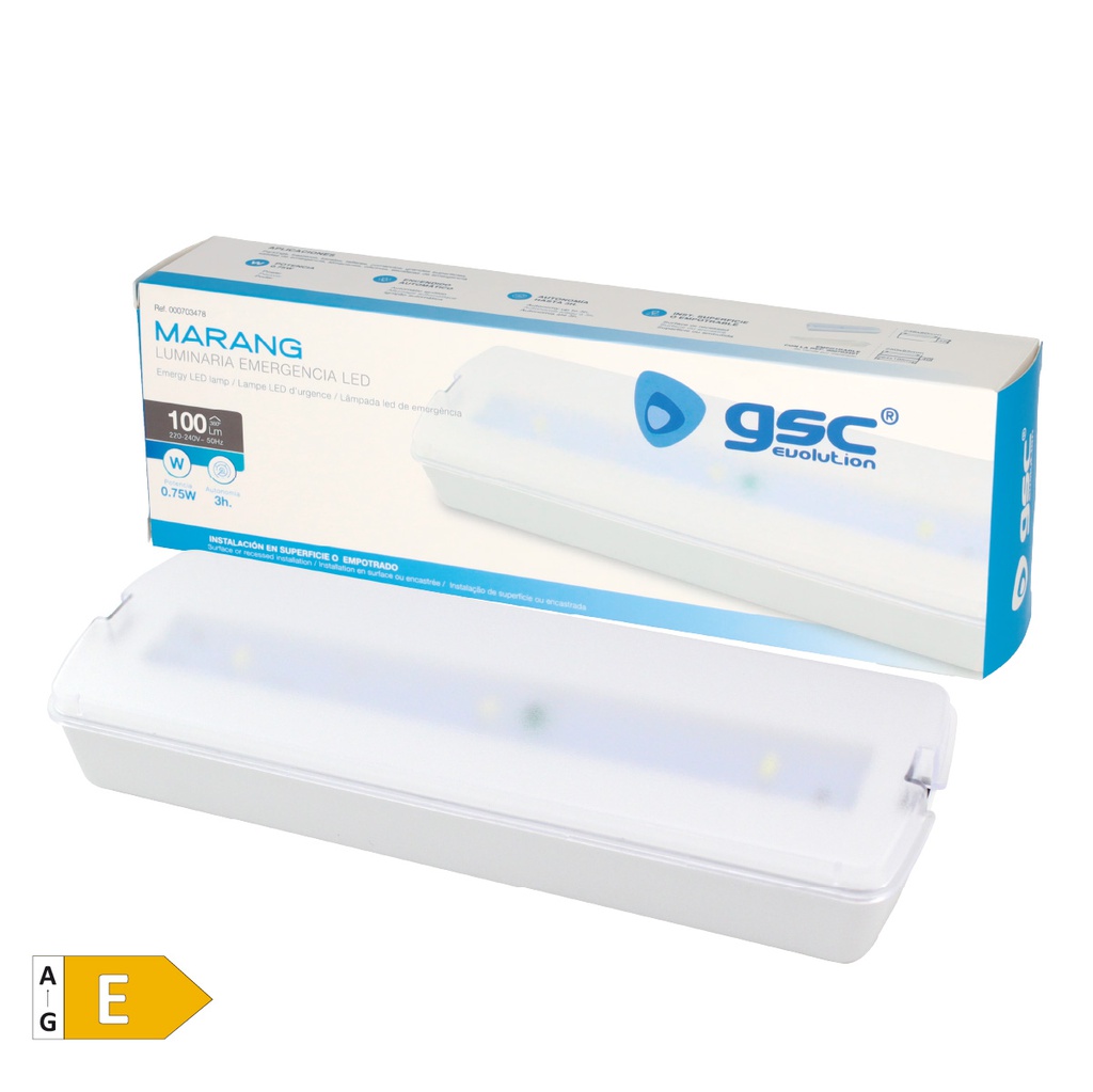 Luminaria LED de emergencia Marang 0.75W