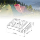 Hornillo portátil camping gas Koes