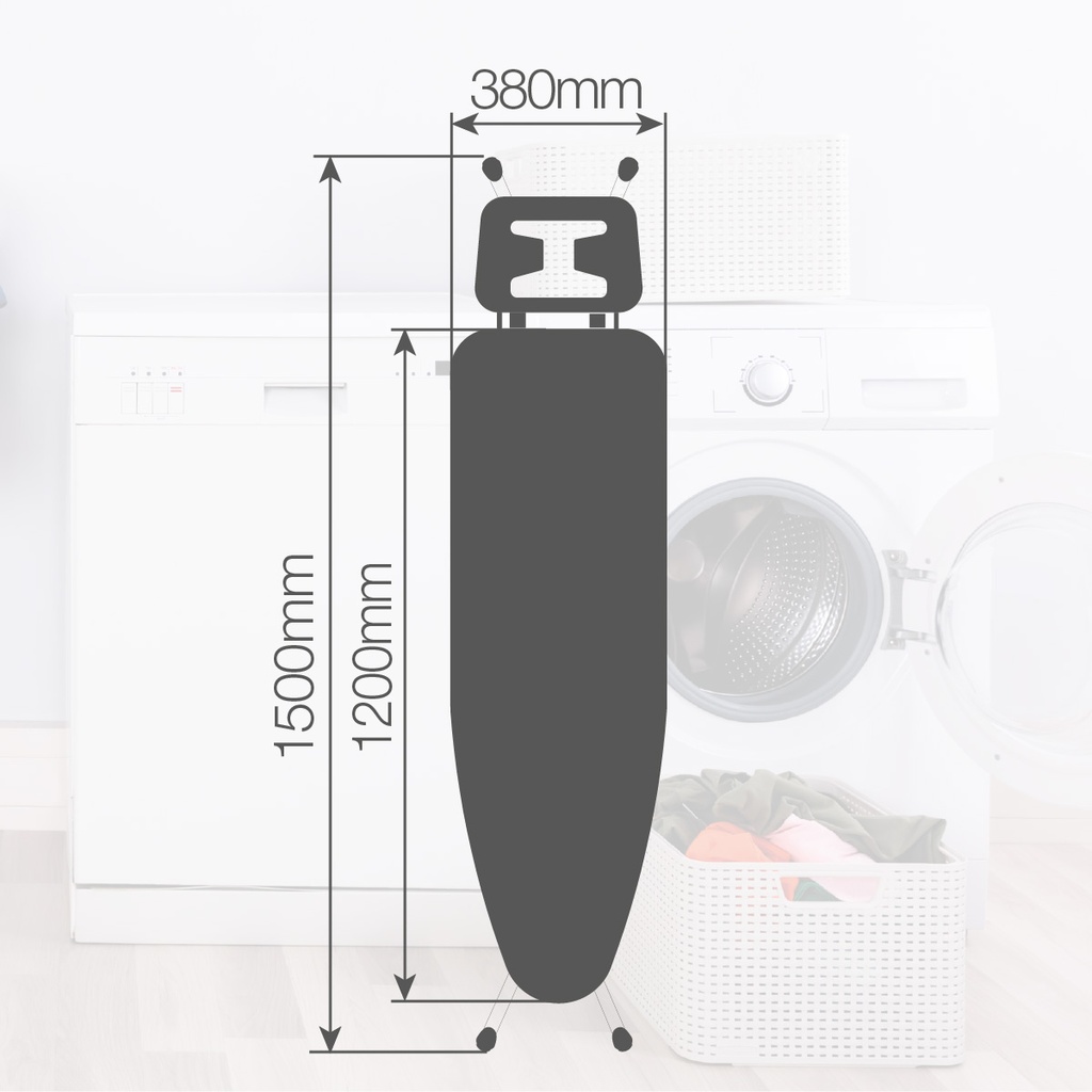 Tabla de planchar Opala 1200x380mm