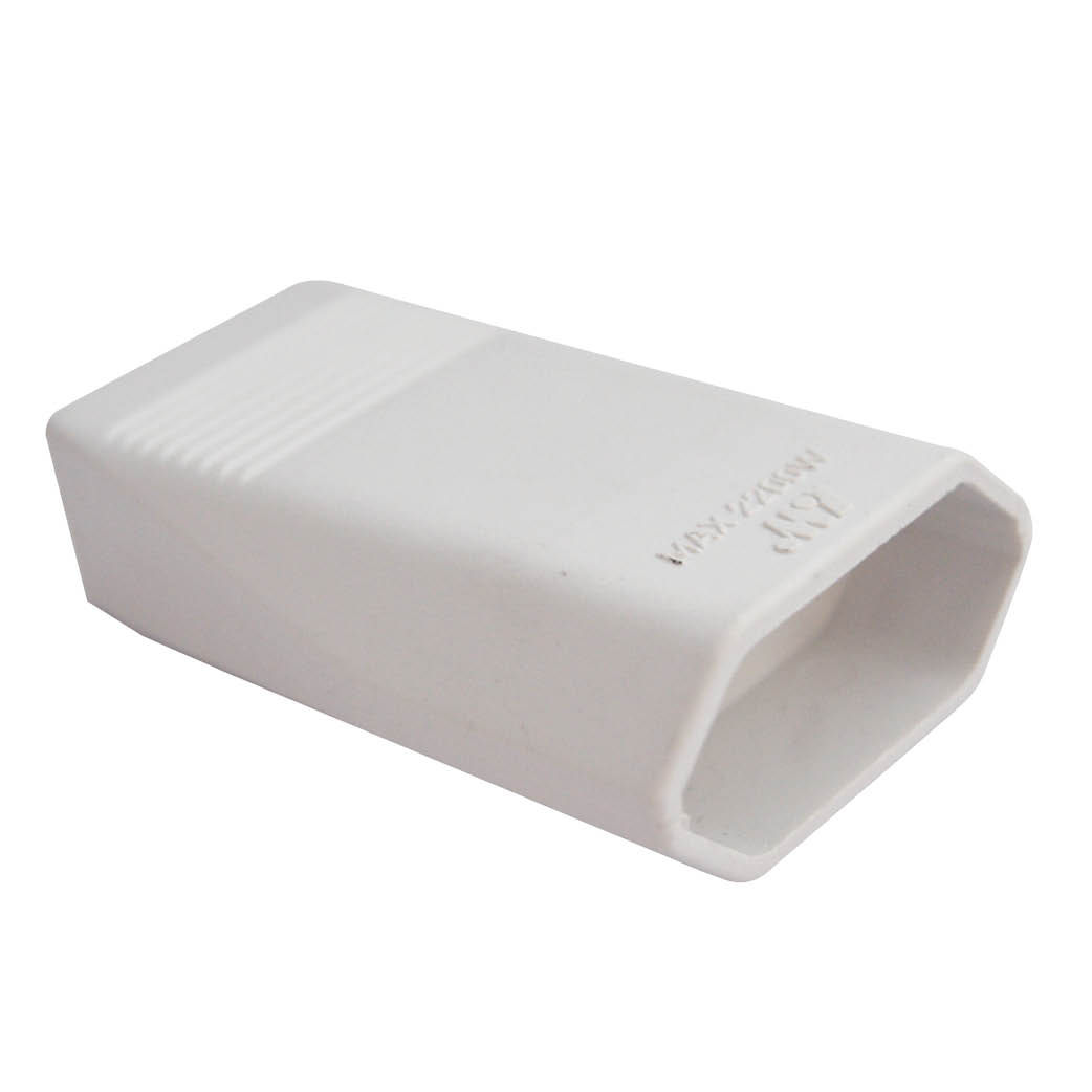 Two pole socket 4mm White