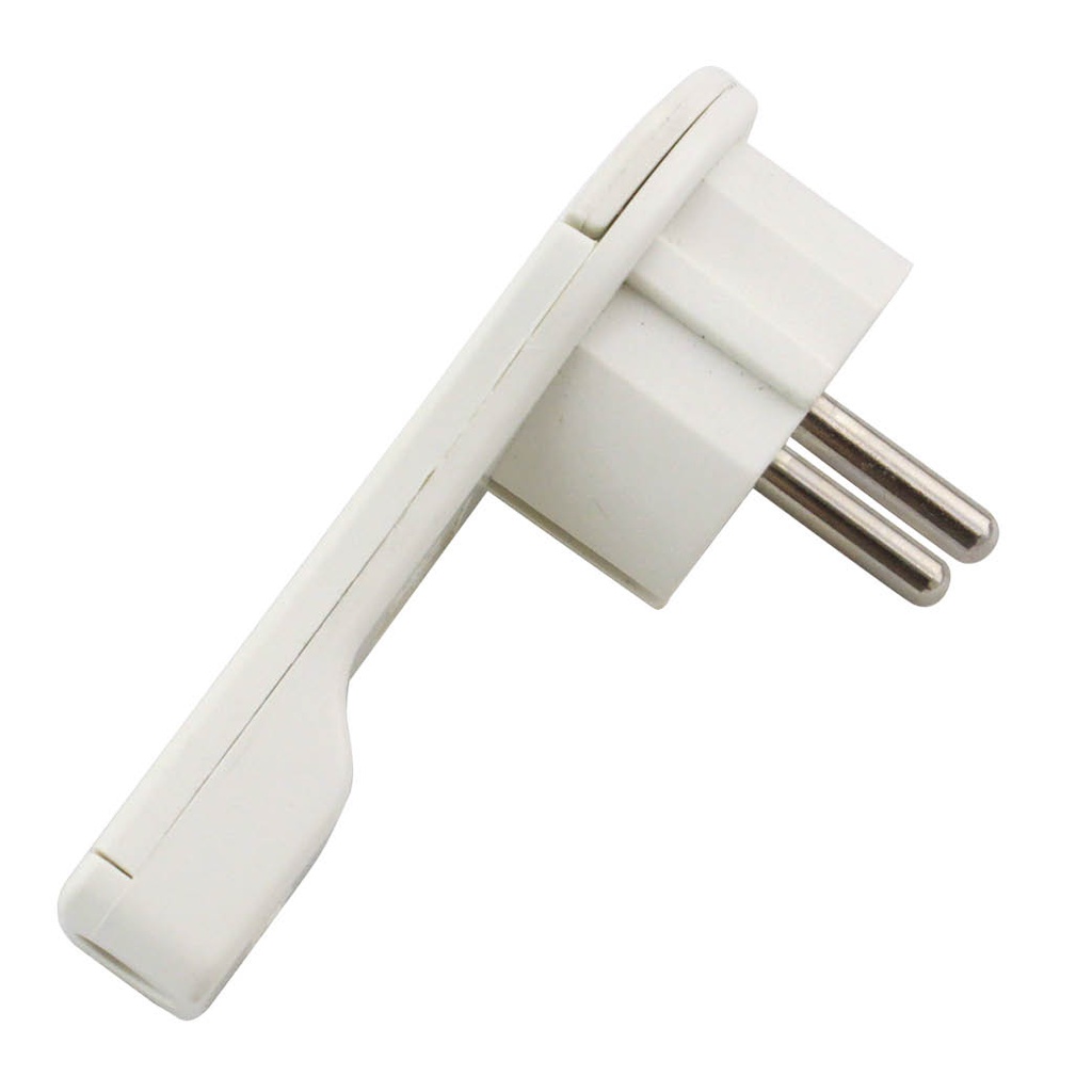 Superslim two pole plug White