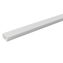 Mini-goulotte électrique blanche adhésive 2 M 10x20 mm