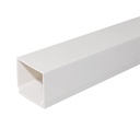 Goulotte fixation à vis PVC 40x100 mm 2 M