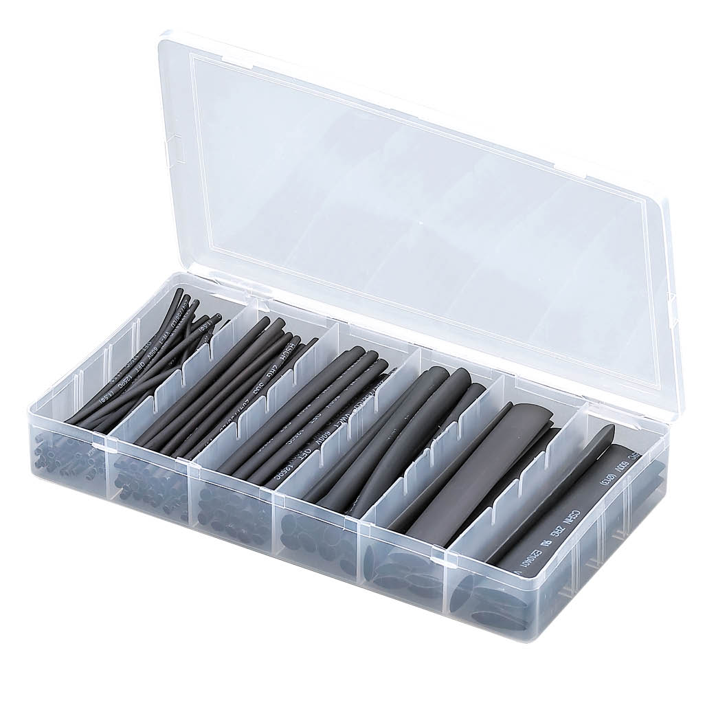 Kit de tube thermo-rétractable 10 cm noir