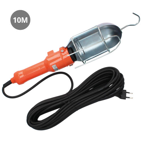 Lâmpada portátil Industrial 60 W 23 0V (2 x 0,75 mm) 10 m