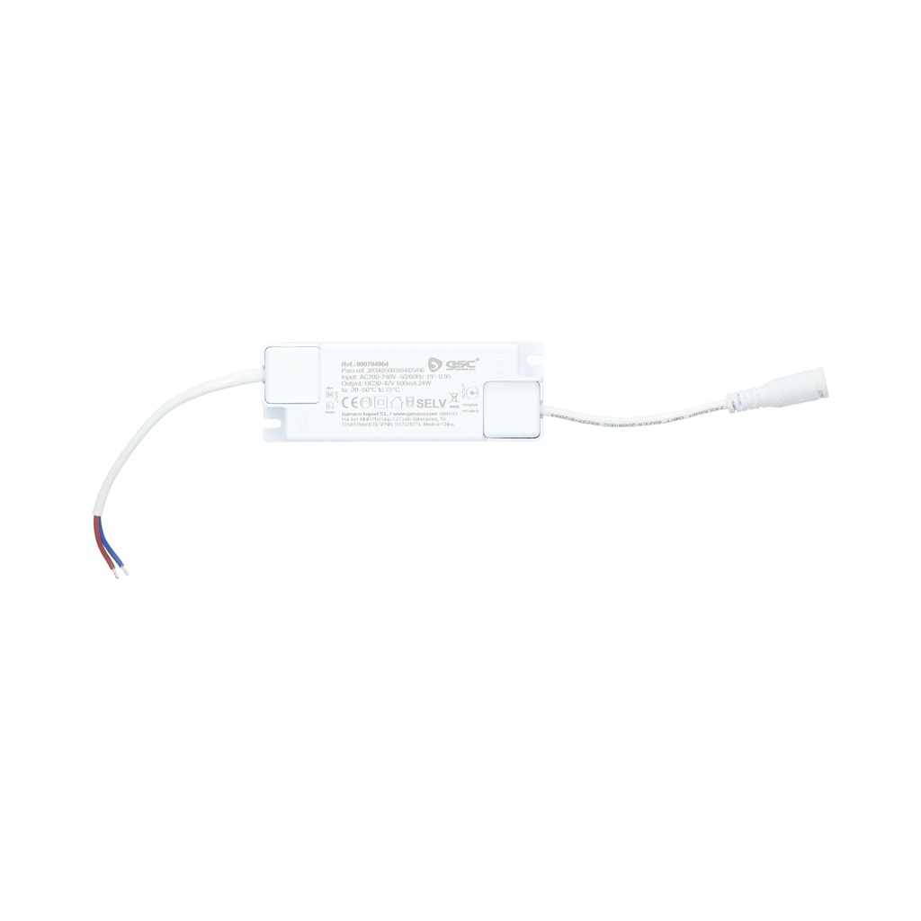 Pièce de rechange driver 24 W pour panneau LED Kenya et Menia