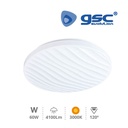 Sand 60W ceiling LED light 3000K