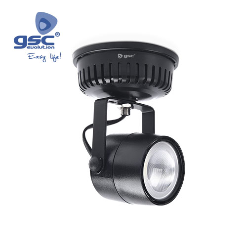 Foco superficie LED 28W 3000K Negro