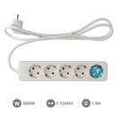 5 way socket Mega Serie (3x1.5mm) 1,5M wire