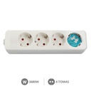 4 way socket Mega Serie without cable