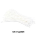 Pack 100 unités Brides 295x7,9 mm Naturelles