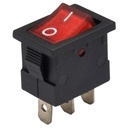 Bolsa 5u Interruptor SPST ON/OFF con luz 6A-10(4)A