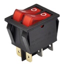 Bolsa 5u Interruptor DPDT ON/OFF con luz16(4)A-16A