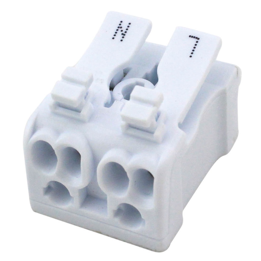 5pcs bag double push connector 0.5-2.5mm