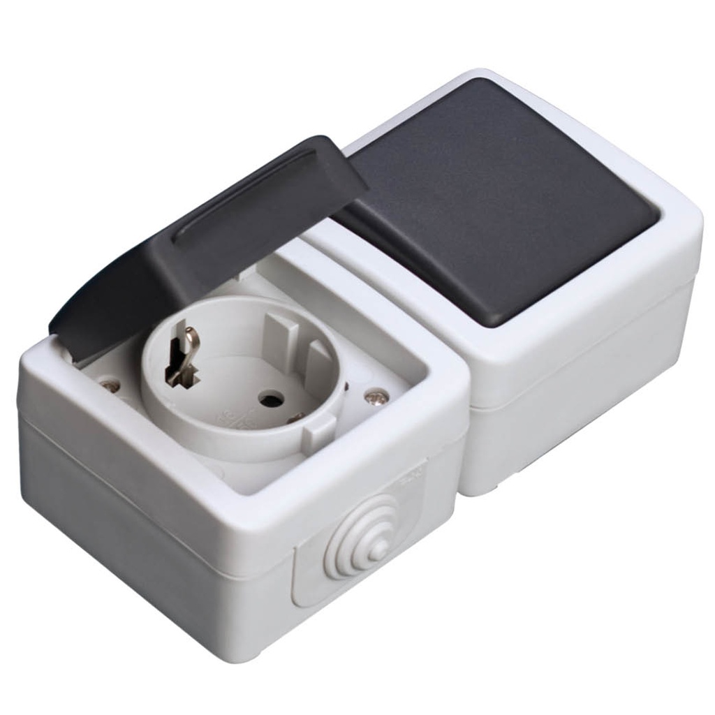 Waterproof switch 16A IP44