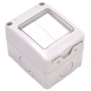 Double waterproof switch 16A IP55