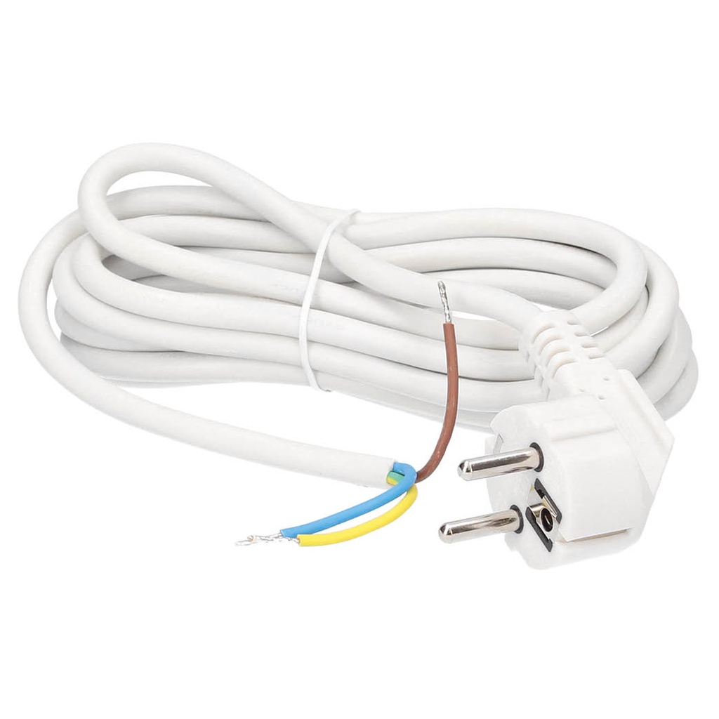 Conexion cable PVC + sucko (3x1.0mm) 3M Blanco