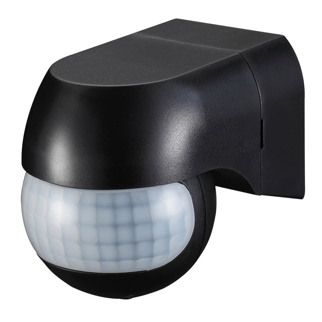 Detector de movimiento para luz Negro 180º