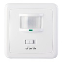 Motion sensor recessed 160º 300W (LED) White