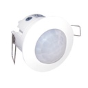 Ceiling mount motion detector recessed 360º 230V LED
