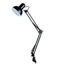 Clip desk lamp E27 40W- black