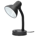 Lampe de bureau à bras articulé Bell E27 Noire