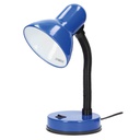 Lampe de bureau à bras articulé Bell E27 Bleue