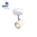 Foco techo simple Serie Edina GU10 Blanco