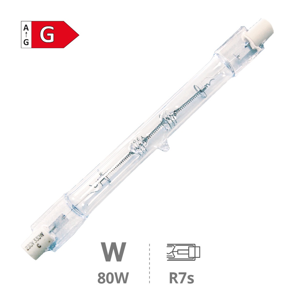 Halogen Lamp 80W R7s