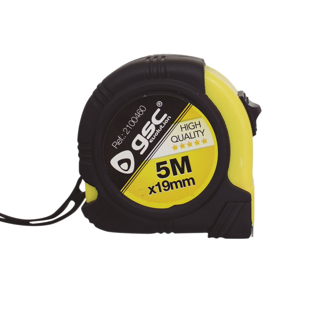 Contractor Rubber Tape Measure- 19mm - 5M