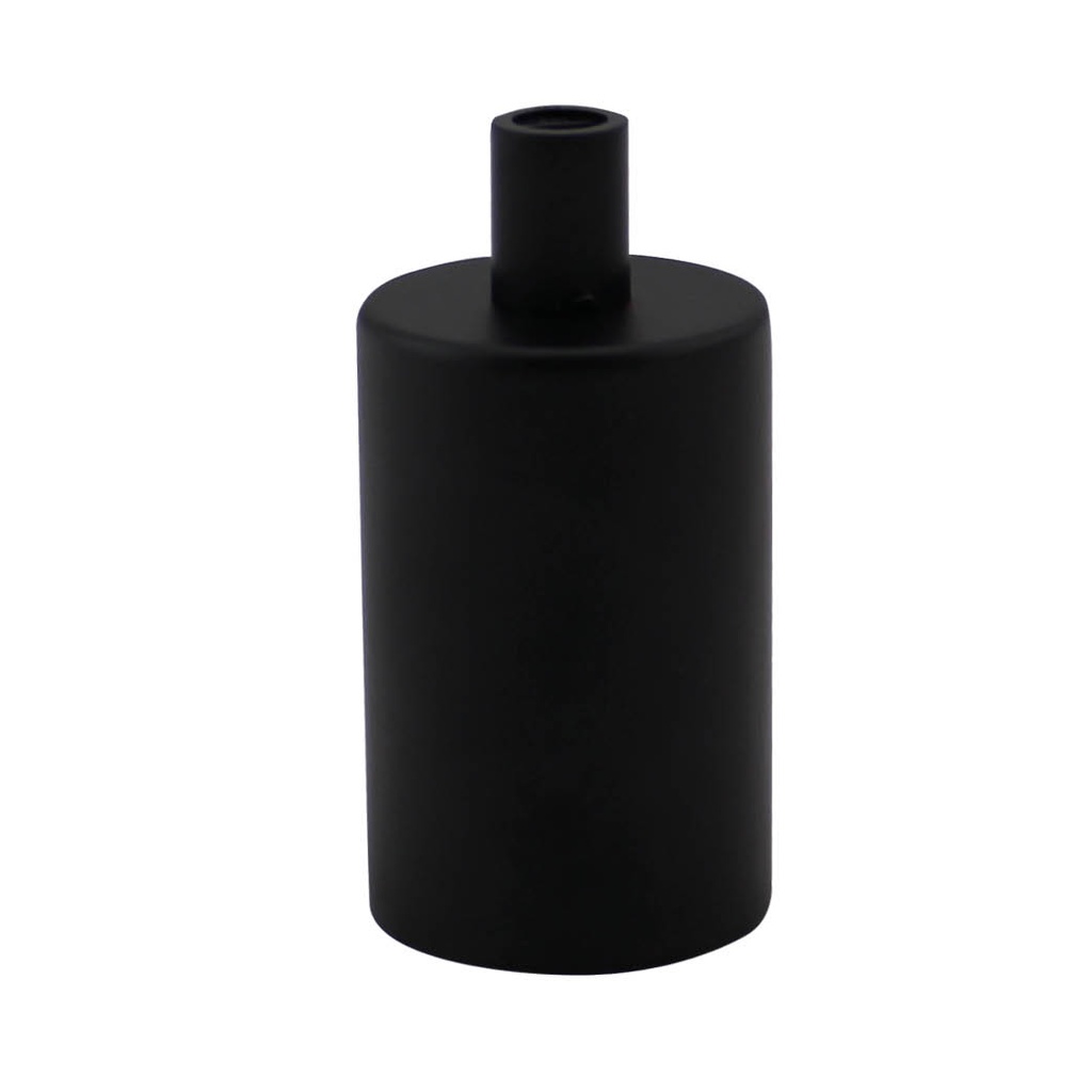 Decorative lampholder E27 black