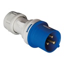 Clavija Cetac 3P (2P+t) 16A IP44 Azul