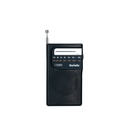 Portable vertical radio 2xAA 118x28x70mm