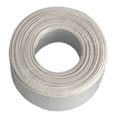 Rollo de 100M  4 cables OD 3.6mm - Blanco de