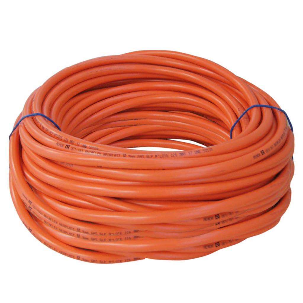 Butane coil hose 60 meters. / Homologated