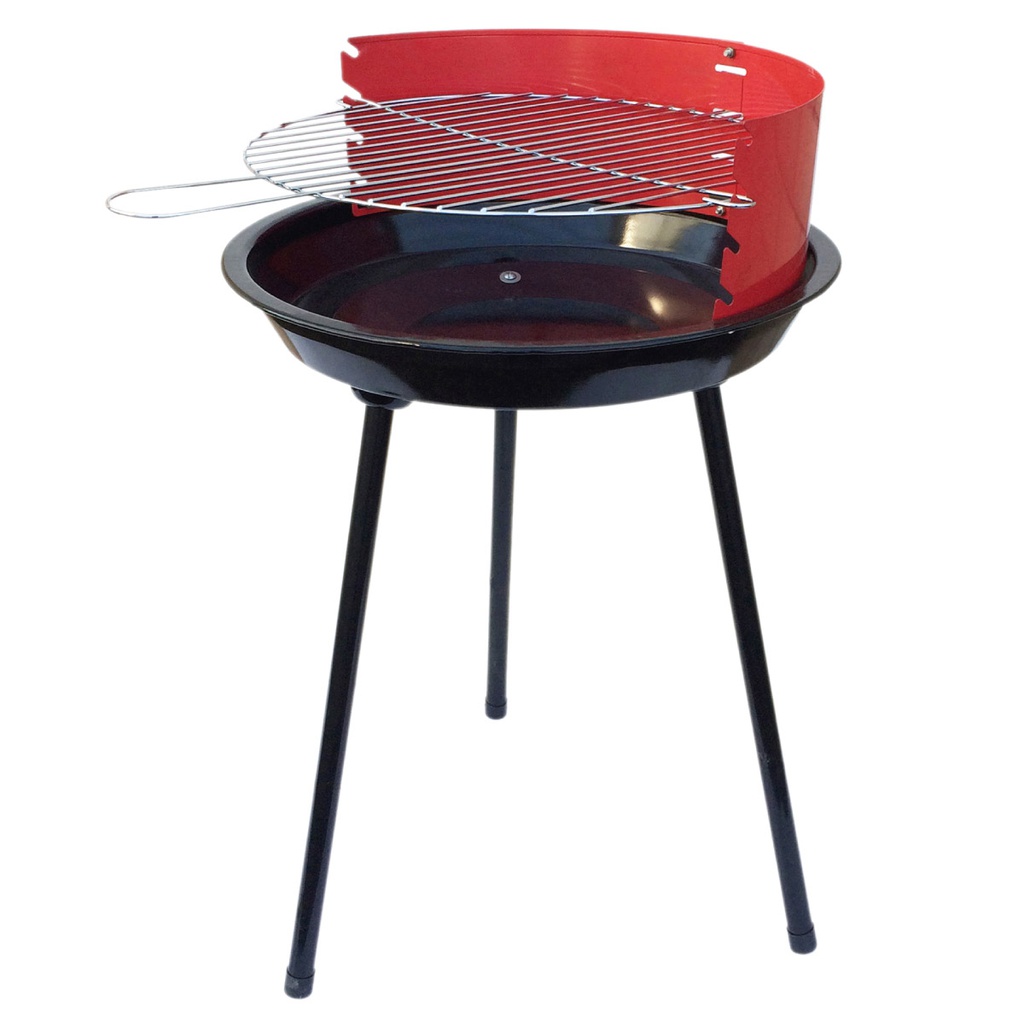 Barbacoa portátil acero para carbón Ø460mm x 710mm