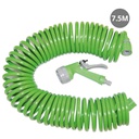 7m coil hose set including 7-function spray gun and 2pcs hose connectors