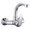 Niagara single arm curved 90º chromed sink spout