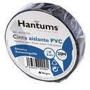 Cinta aislante eléctrica PVC 20M Negro - Retráctil 10ud