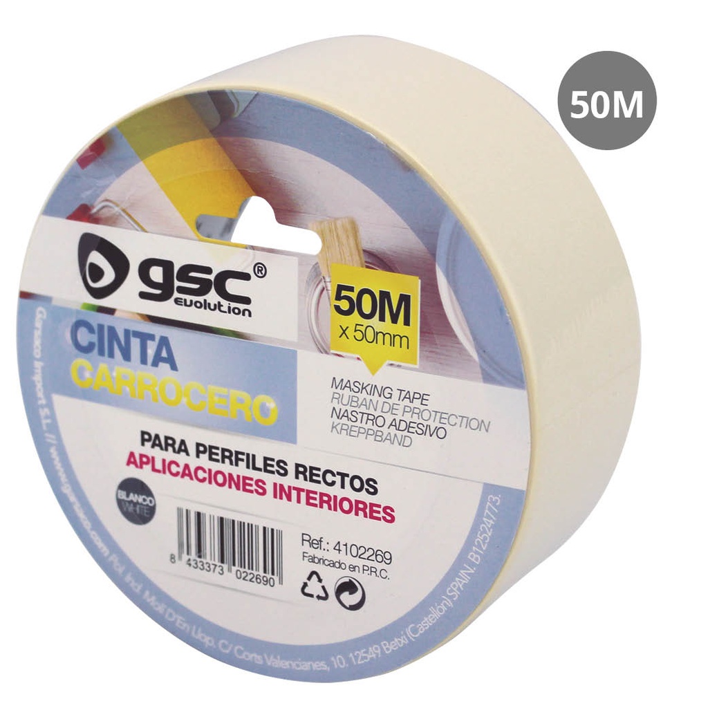 Masking tape 50mm 50M