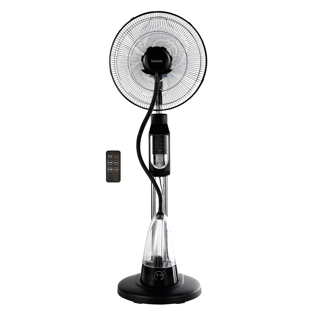 Ventilateur vaporisateur sur pied 43 cm 70 W