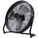 Saruna Ventilador metalico de suelo 55cm 120W Negro