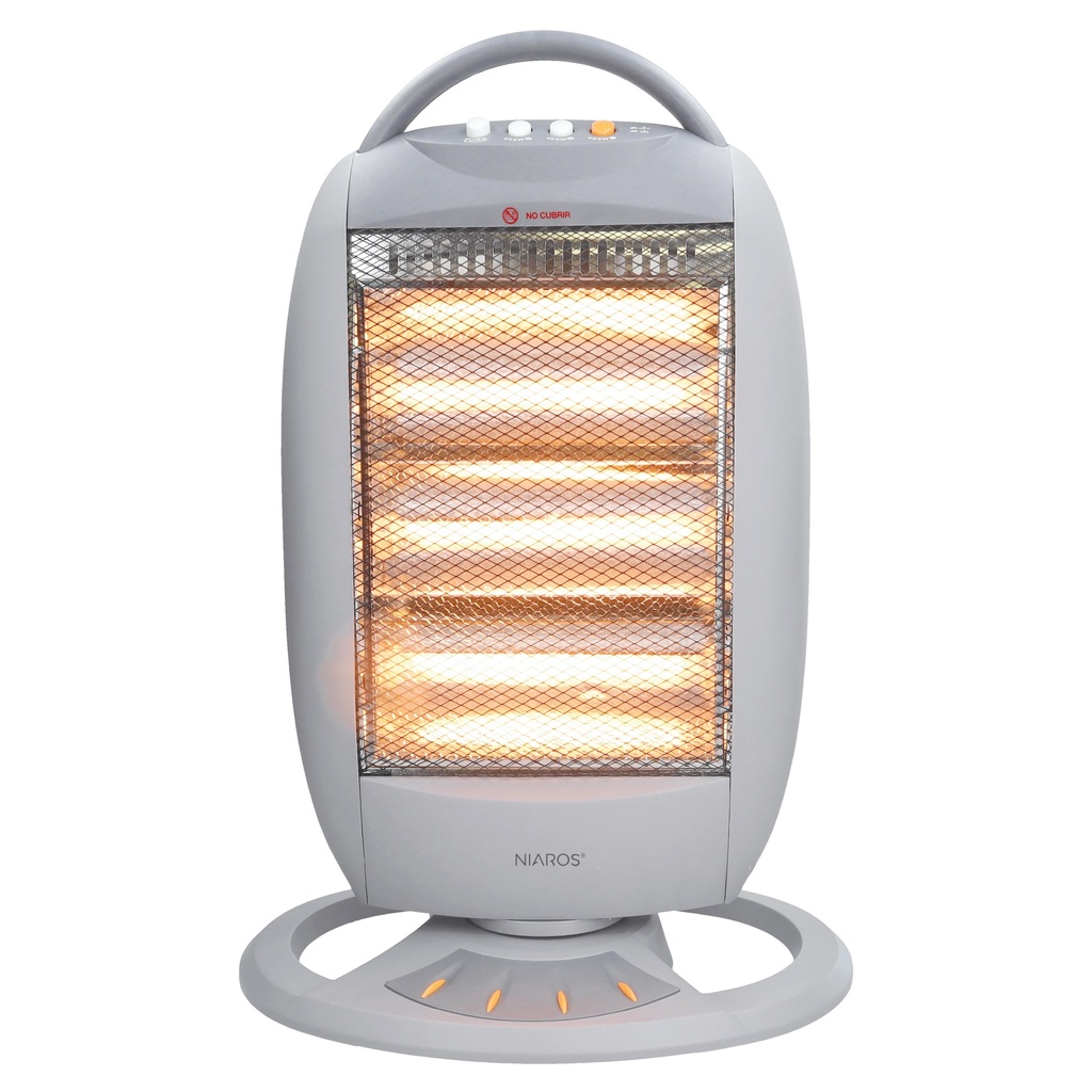 Halogen oscilating heater Max. 1200W