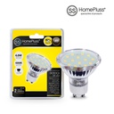 Lampe dichroïque 4,6 W GU10 4200K - boîte prés. 12 u