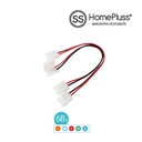 Saco 2 conectores para tiras LED monocromáticas