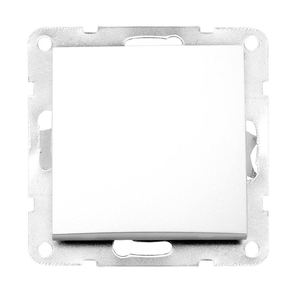 Crossover switch recessed Iota White