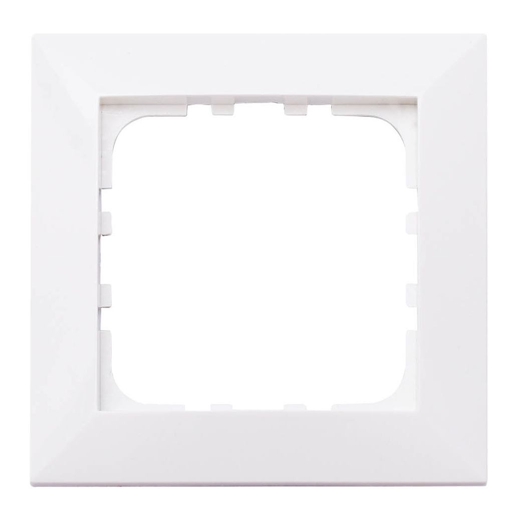 1 gang cover frame Iota White